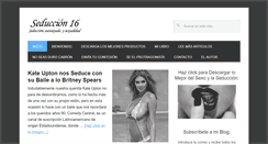 Desktop Screenshot of elmundodesexoyseduccion16.com