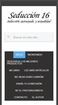 Mobile Screenshot of elmundodesexoyseduccion16.com