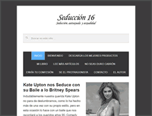 Tablet Screenshot of elmundodesexoyseduccion16.com